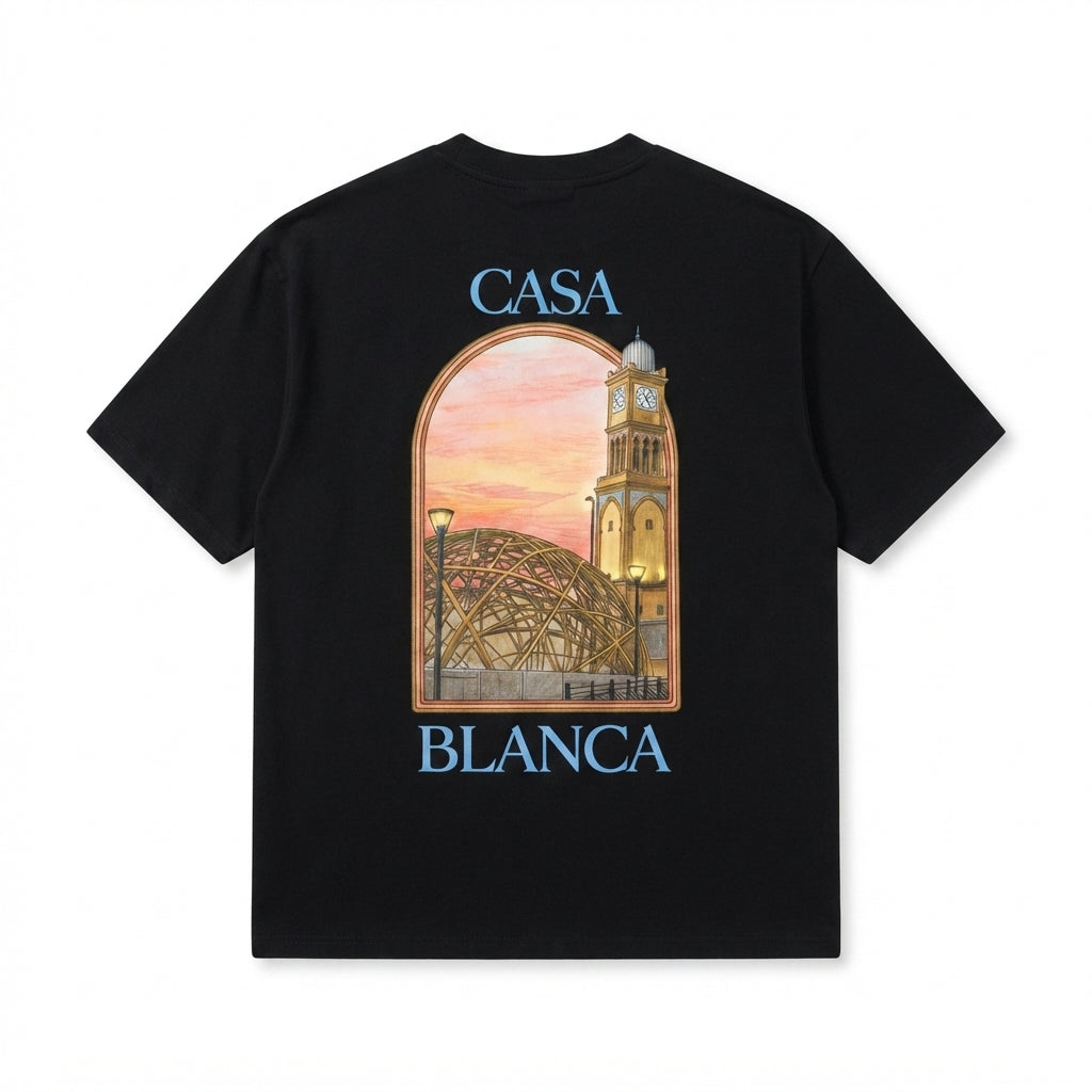 CASABLANCA medina T-shirt oversized