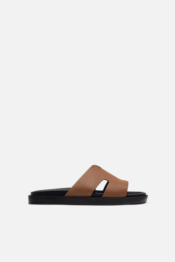 Sandales Cuir Marron