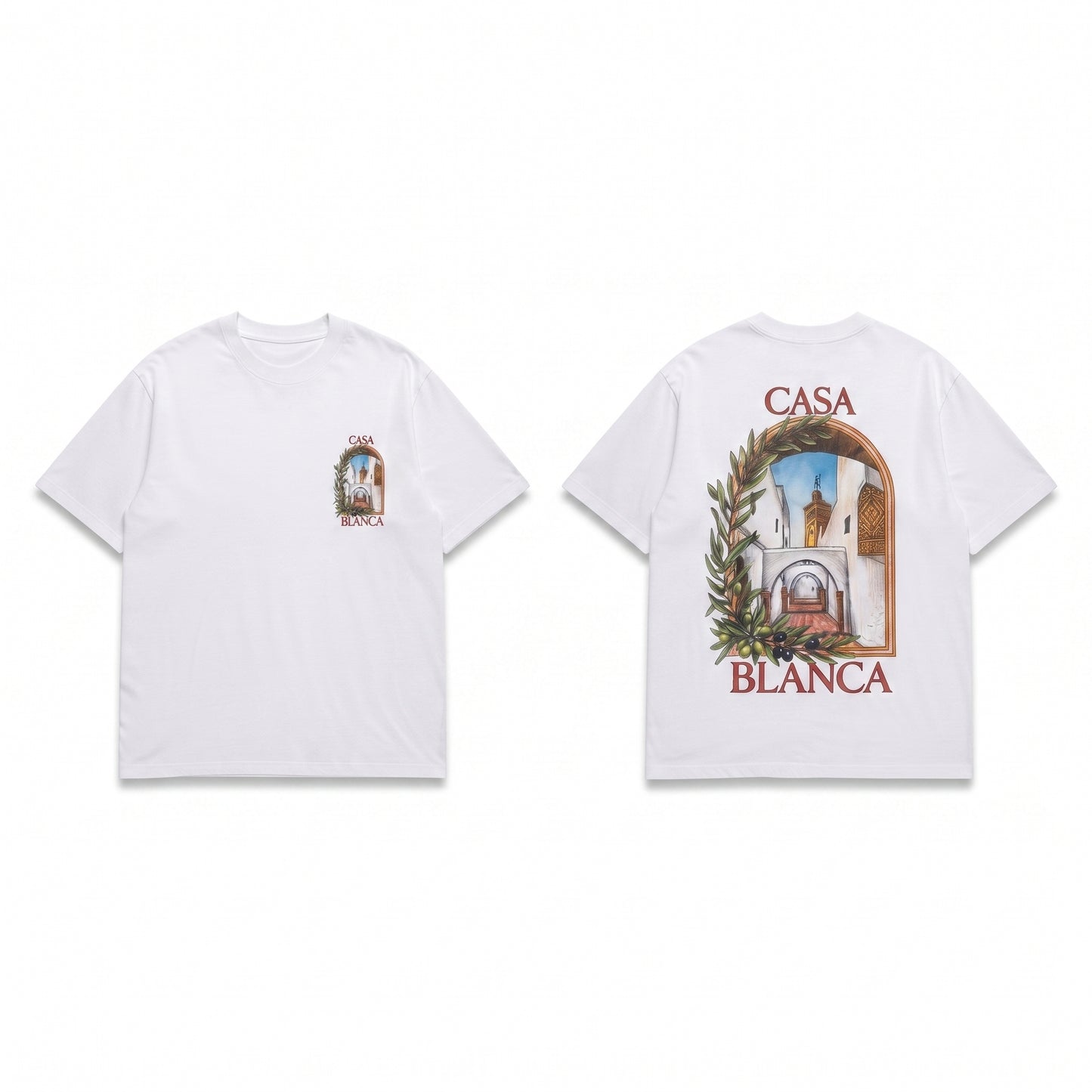 CASABLANCA medina T-shirt oversized