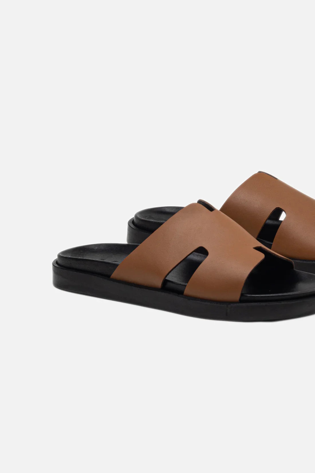 Sandales Cuir Marron