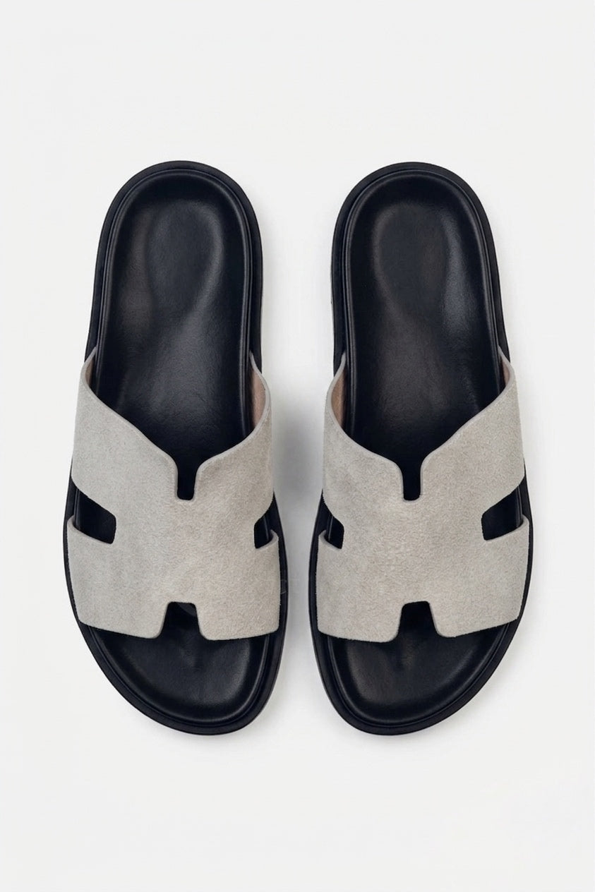 Sandales  Daim Gris