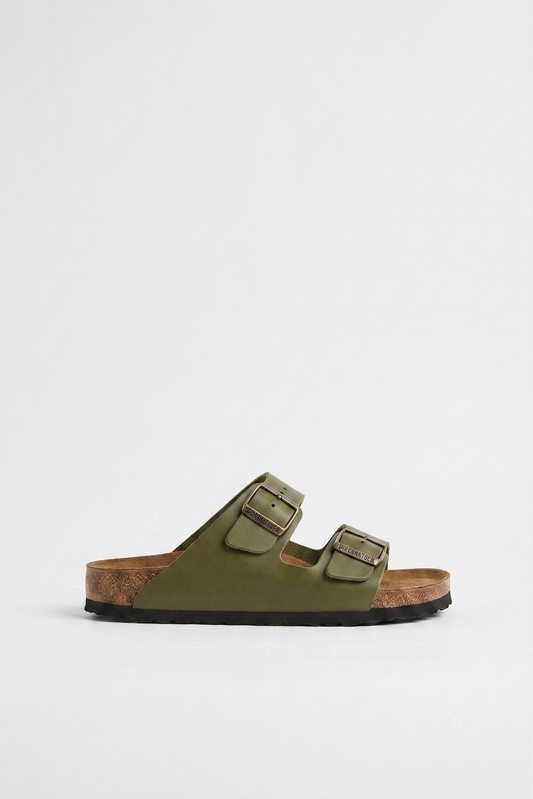 Sandales Double Boucle  Vert– Shoes