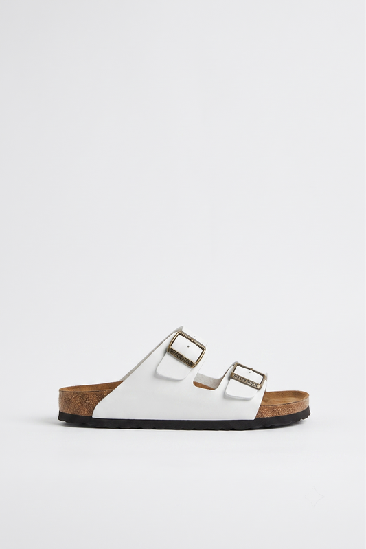 Sandales Double Boucle Blanches