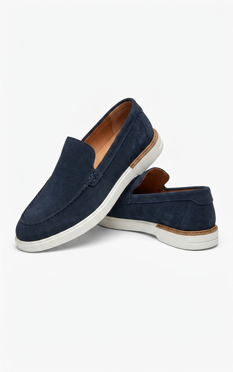 Mocassin  Bleu